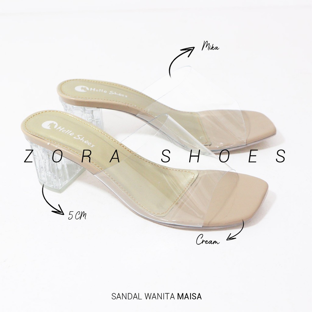 Sandal Wanita Heels Wanita Maisya Terbaru Zora