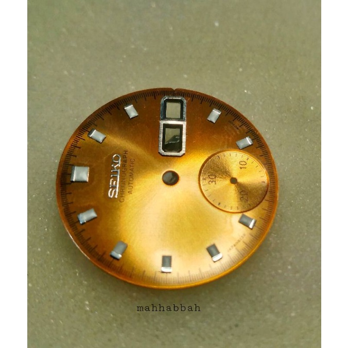 plat dial seiko 6139 pogue