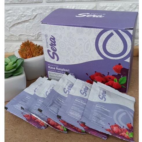 

Sera+ Essenzo Rasberry (Minuman Serat Alami)