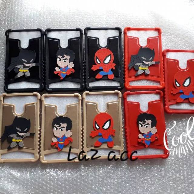 Case advan E1C 3G tab E1C 3G karakter hero softcase casing silikon