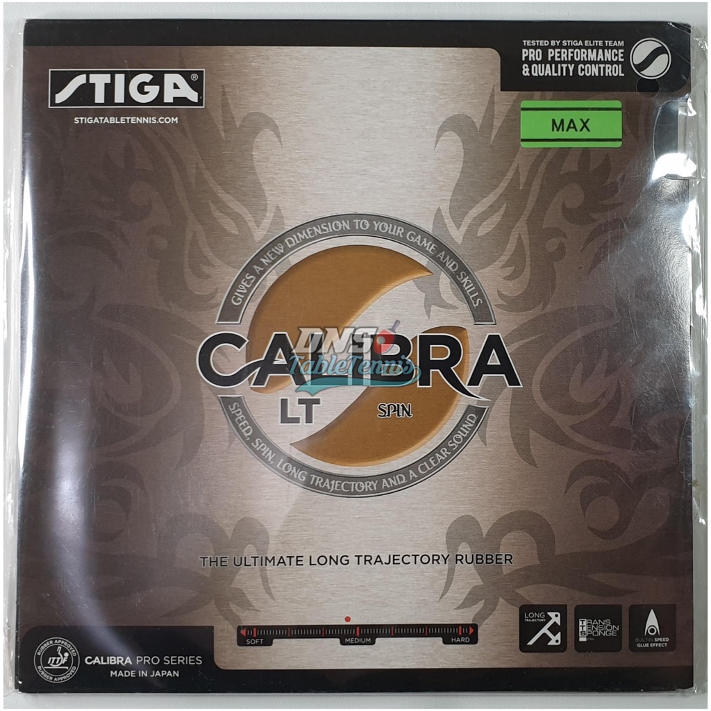 Stiga Calibra LT Spin - Rubber Karet Pingpong Bet Tenis Meja