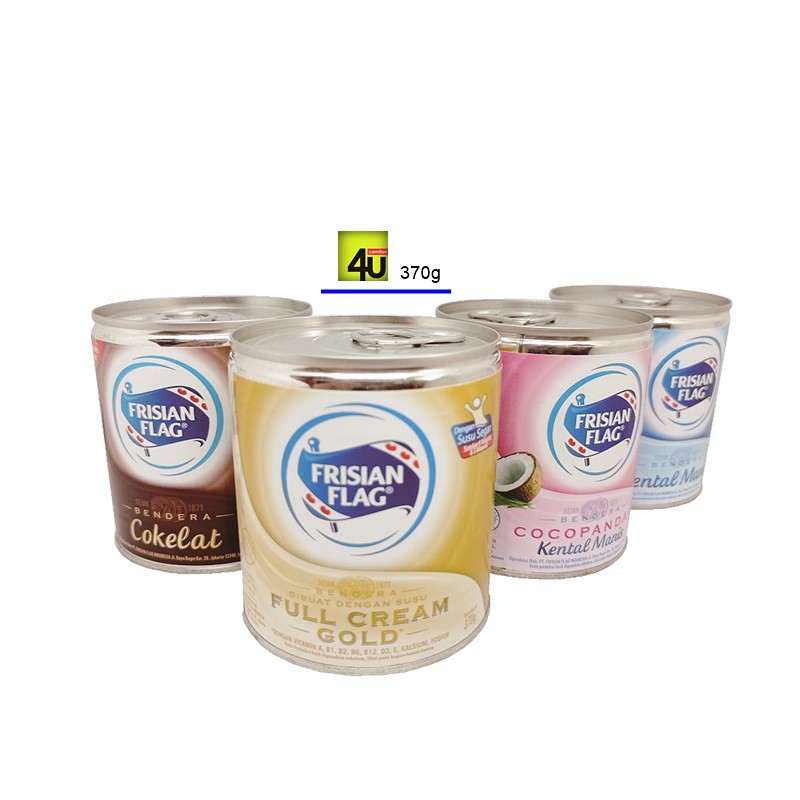 

Frisian Flag - Susu Bendera Kental Manis - 370g KALENG