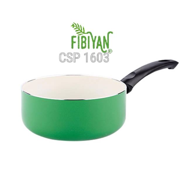 FINCOOK Ceramic Sauce Pan 16 cm - CSP1603