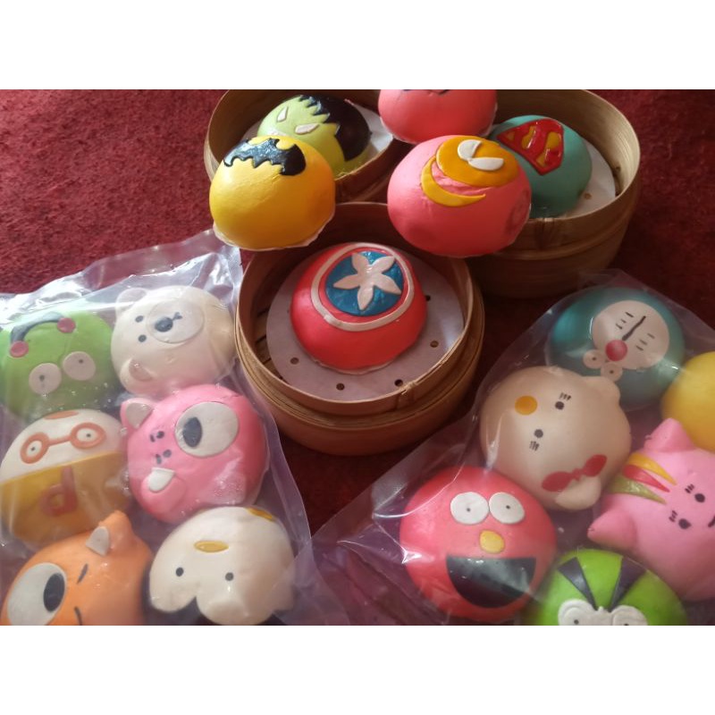 

bakpao karakter lucu(isi 6)