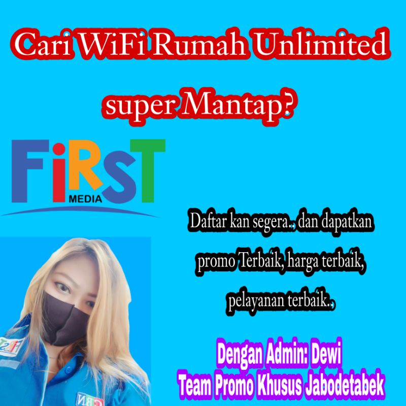 paketan WiFi rumah unlimited murah