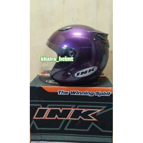 HELM INK SUPER TOP PREMIUM-ungu special