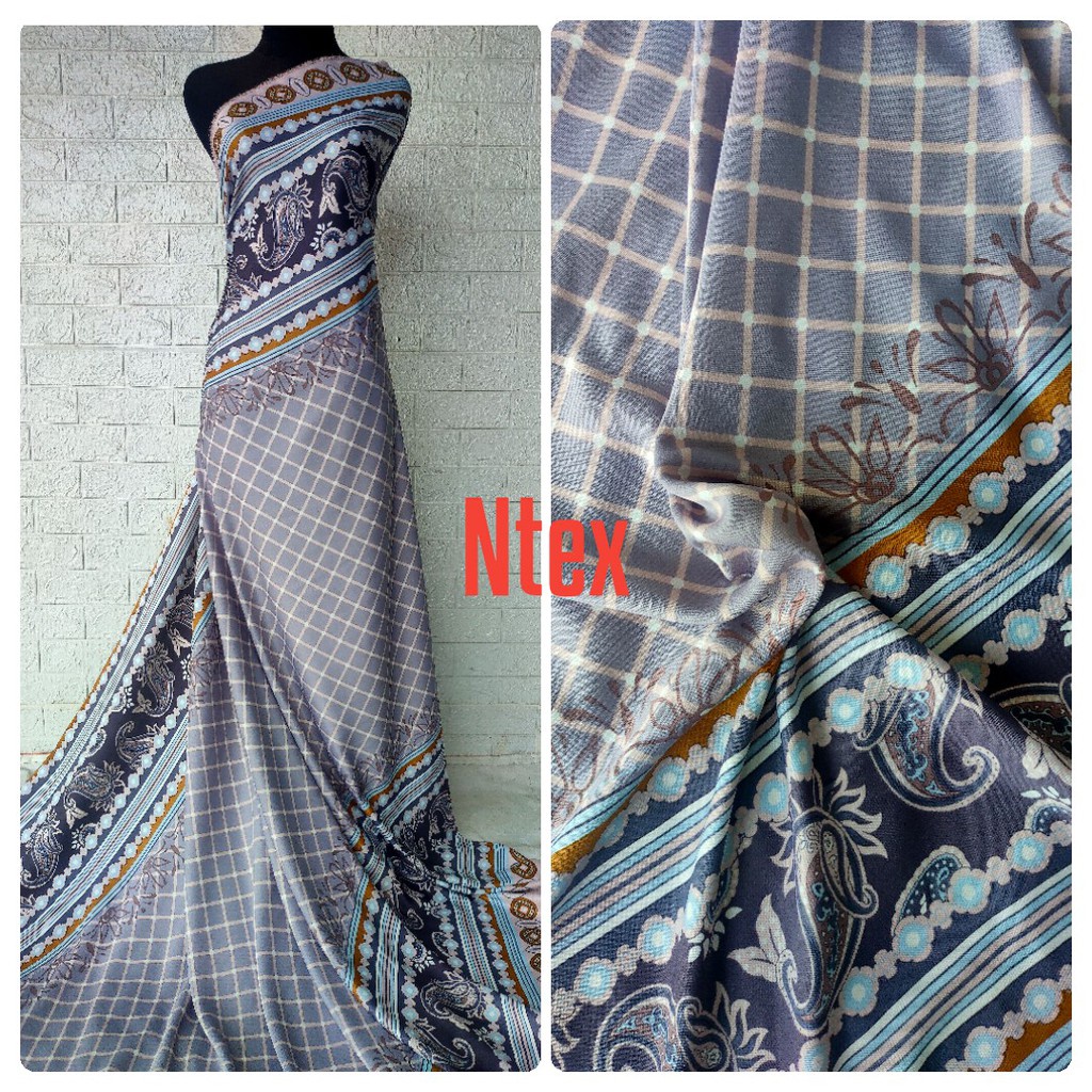 Kain Maxmara Lux Motif Syahriny harga setengah meter
