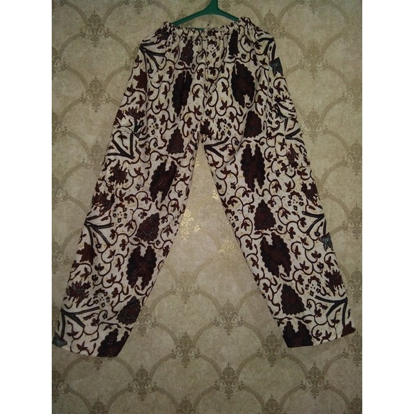 Jual Celana Boim Batik Dewasa Fit To Xxl Jumbo Panjang Santai Extra