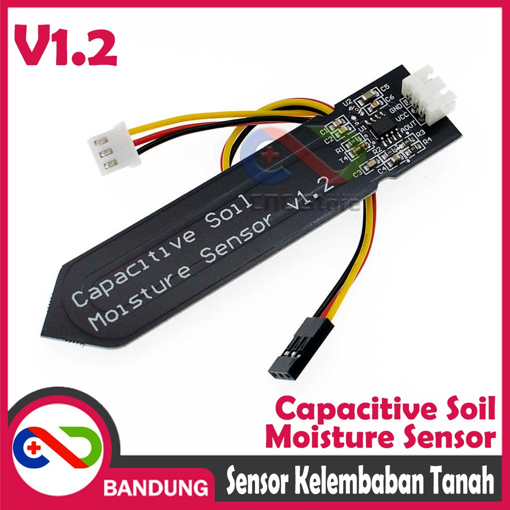 CAPACITIVE SOIL SENSOR TANAH HYGROMETER HUMIDITY MOISTURE MODULE