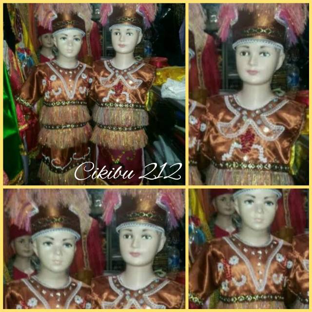 Baju Adat Papua exclusive anak TK/SD