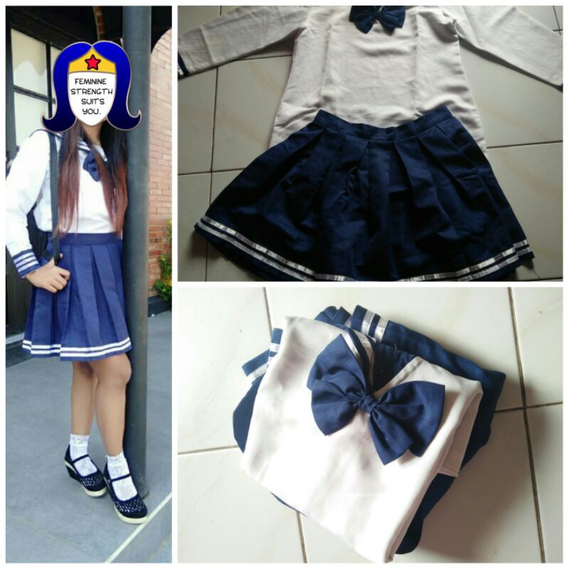 seragam sekolah jepang cosplay