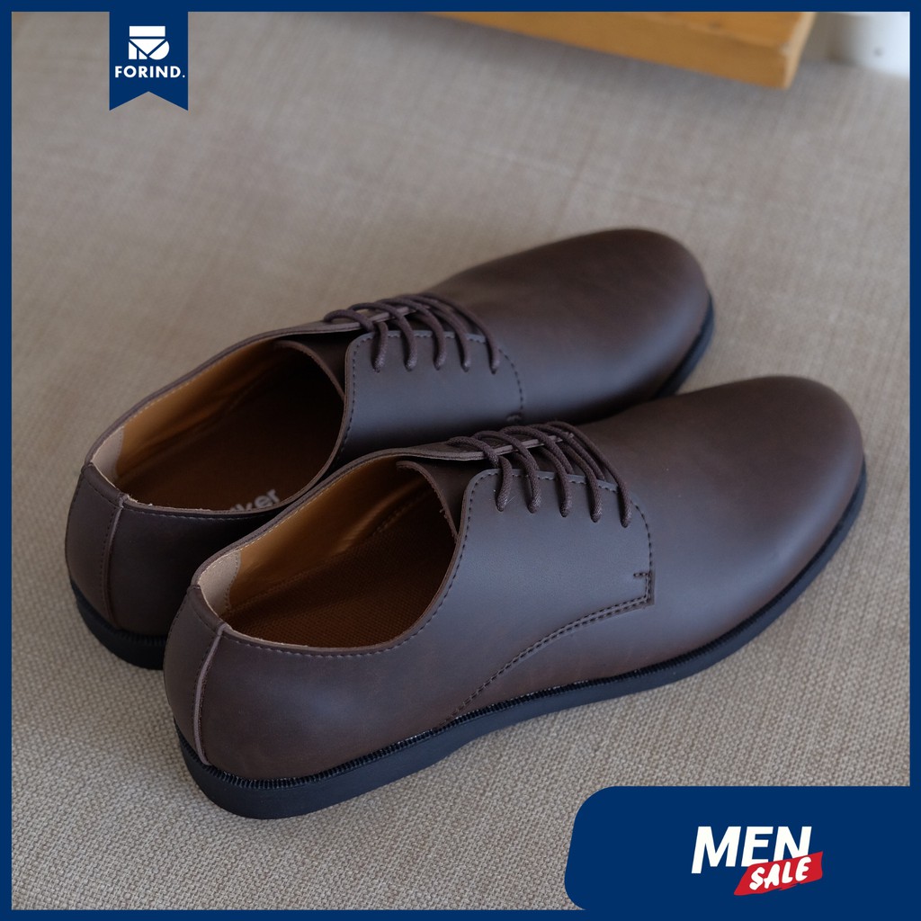 Elder Brown |Sepatu Pantofel Coklat Pria Casual Kerja Cowok Kantor Pantofel Oxford |Oxwalker FORIND