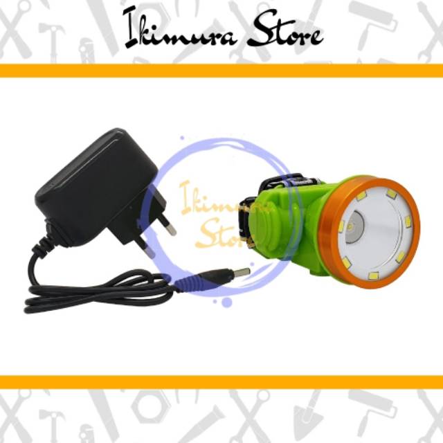 Senter Kepala 30Watt / 30 W NANKAI Head Lamp 8 LED