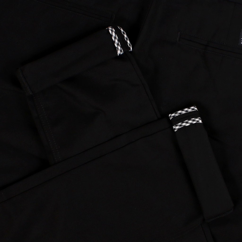 Whoopculture &quot;Muntjac&quot; Black Checkerboard Chino