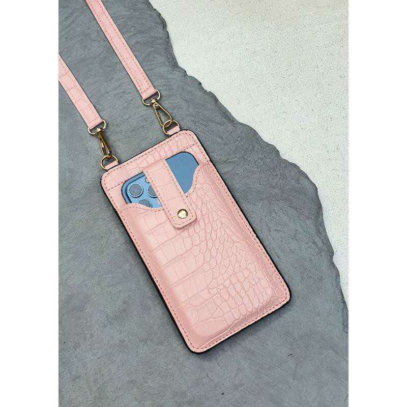 Terbaru - SLINGPHONE BAG CROCO / TAS SELEMPANG WANITA HP / TAS HP WANITA MULTIFUNGSI - Tasready #0076