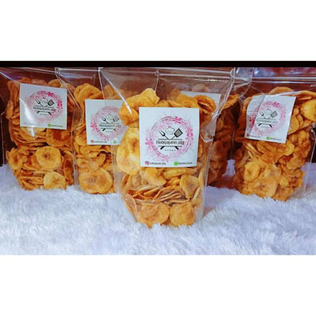 Jual Keripik Pisang Caramel Yummy Shopee Indonesia