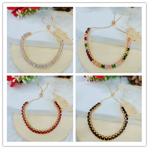 Gelang Xuping Permata Warna Warni Perhiasna Fashion 1260