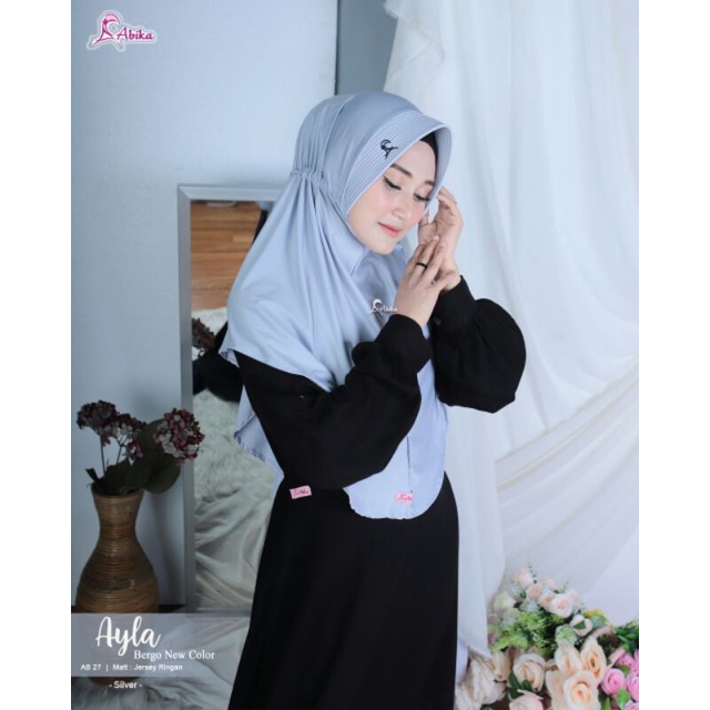 Abika Ayla//hijab instan//abika serutan//hijab muslim