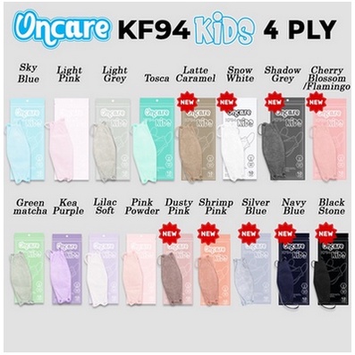 INDO ACC Masker KF94 Kids Oncare Warna 4Ply 1pack isi 10pcs