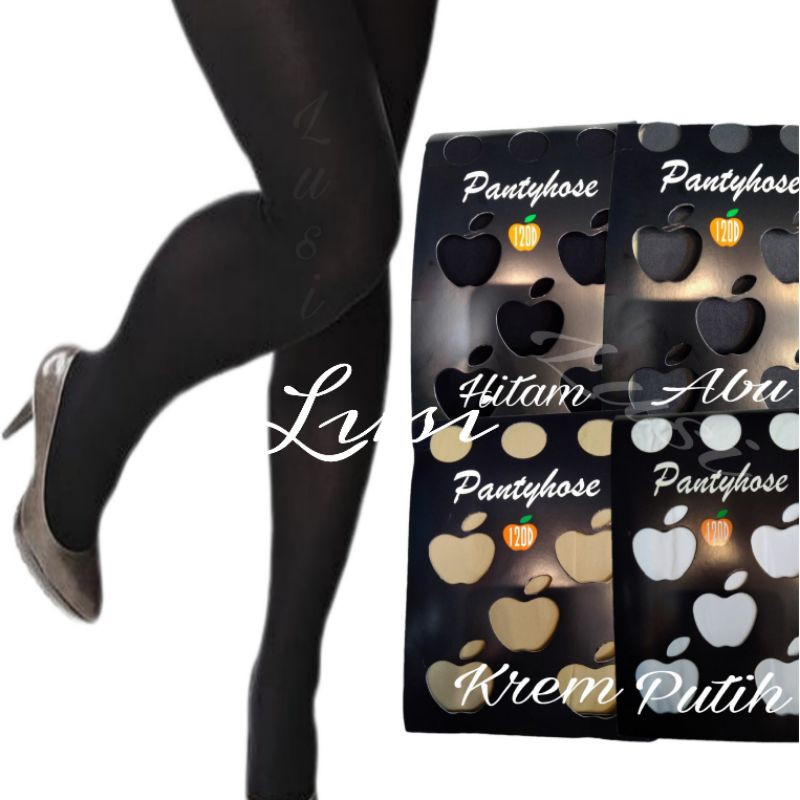 (Original produk )Stocking pantyhose  Apple tebal 120 Denier