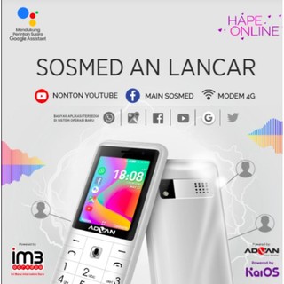 ADVAN HAMMER HP ONLINE 2,4" 4G | Shopee Indonesia