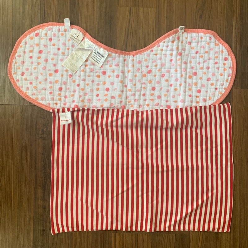 (Preloved) Bib Set Aden + Anais Hanna Andersson