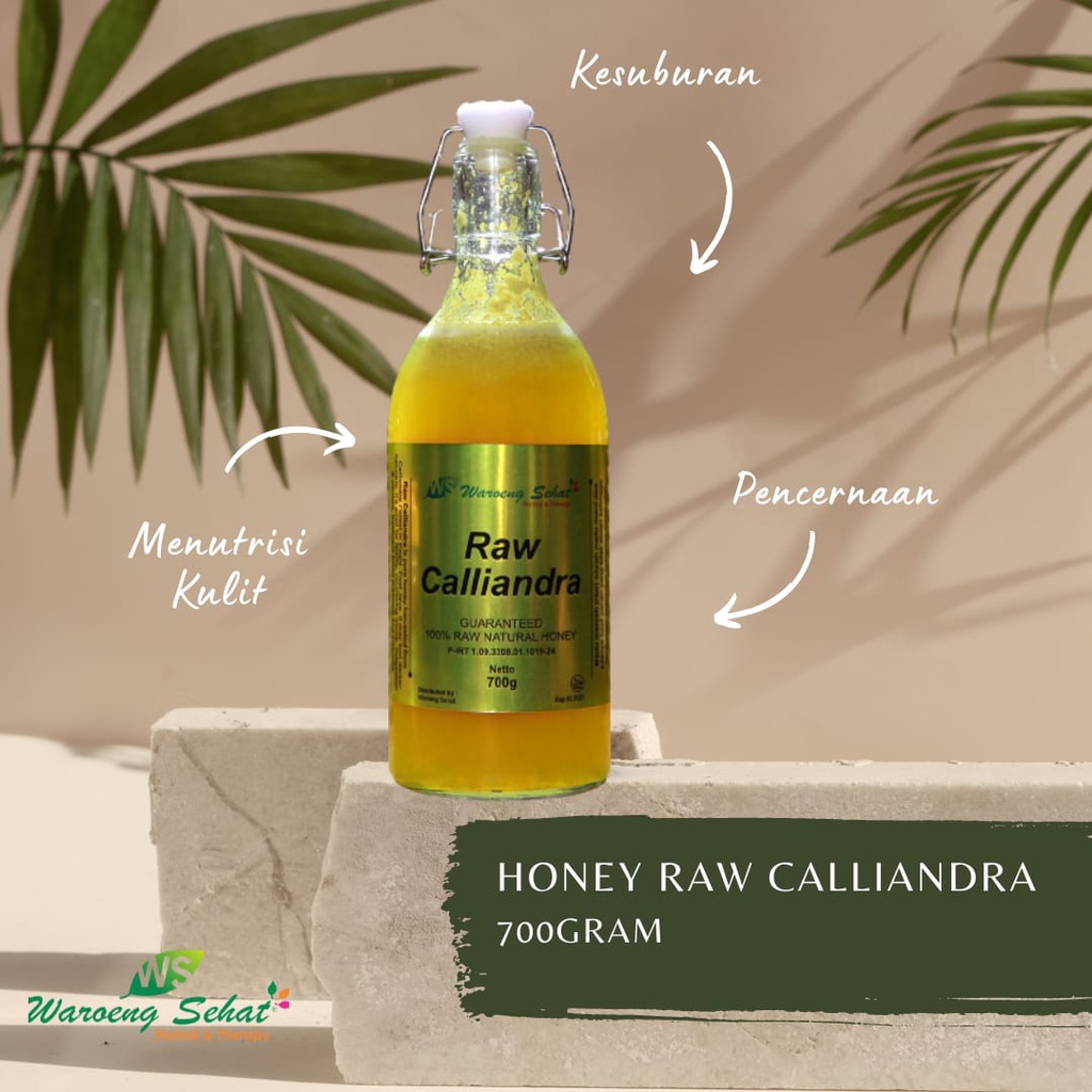 

Madu mentah raw honey calliandra 700gr