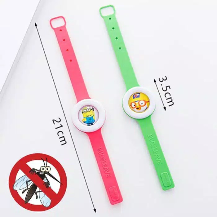 Gelang Anti Nyamuk Bayi Anak Bikit Guard Bracelet Penangkal Nyamuk Pin Stiker Anti Nyamuk S20