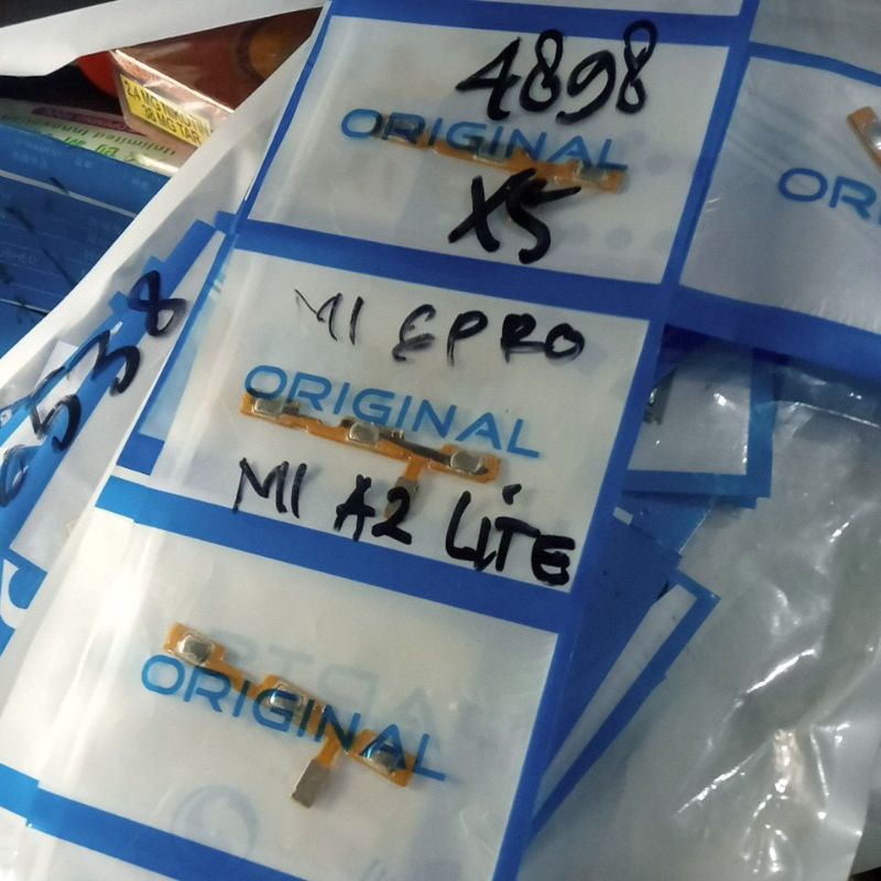 tombol on off xiaomi redmi 6 pro/mi a2 lite flexible on