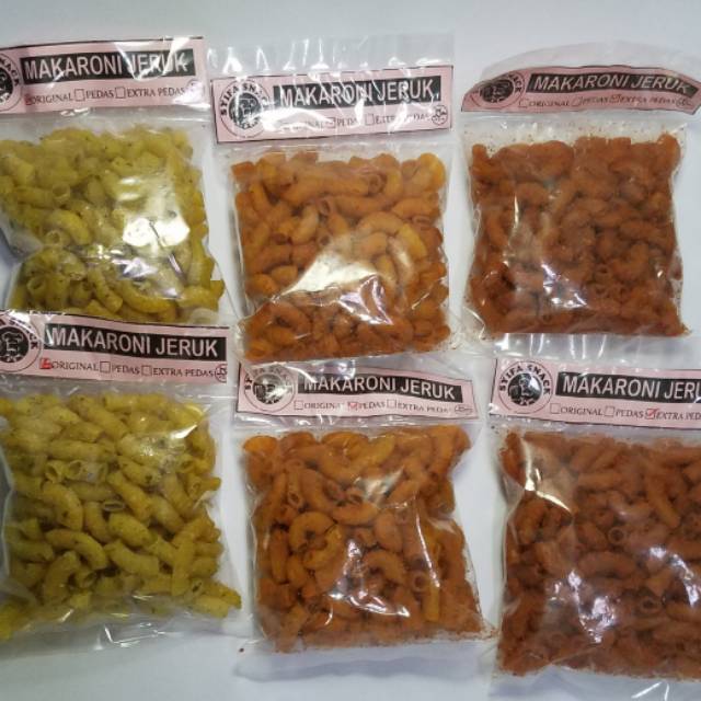 

MAKARONI RENYAH AROMA DAUN JERUK