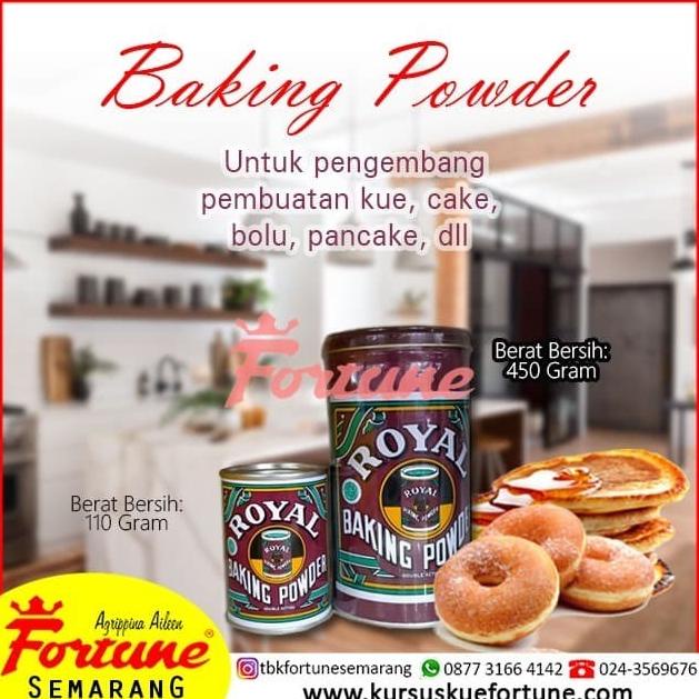 

best seller] BAKING POWDER ROYAL 110gr, 450gr
