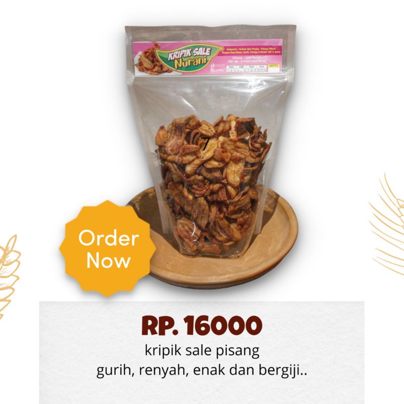 

kripik sale pisang / kripik pisang goreng manis 370 g