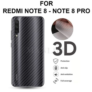 SKIN CARBON Xiaomi Redmi  Note  8  Note  8  Pro garskin 