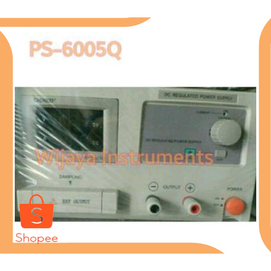 Jual tools DEKKO PS-6005Q   REGULATED DC POWER SUPPLY 20DEZ Murah