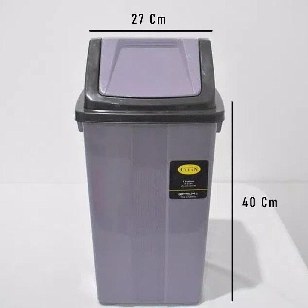 Jual Tempat Sampah 20 Liter Tong Kebersihan Besar Tutup Goyang Murah Kokoh Komet Dapur Kantor 0222