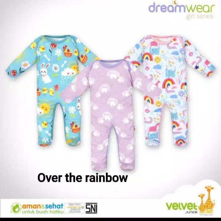 Velvet Junior Jumper Dreamwear (Tutup Kaki)