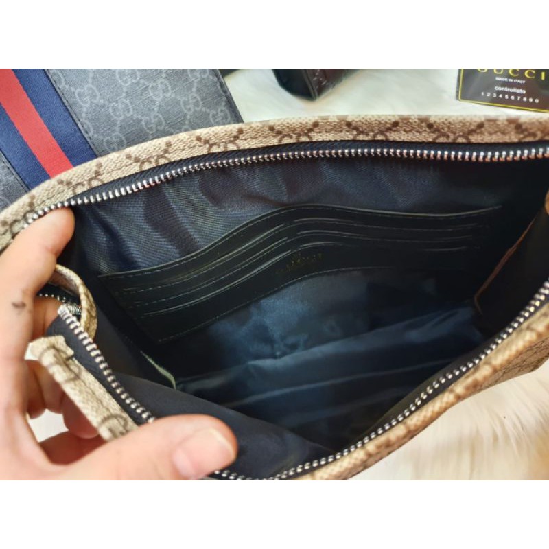 Clutch GUCCI TOILETRY BAG MIRROR free box