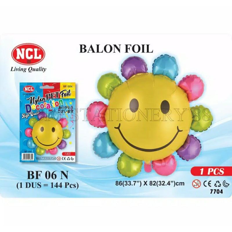 Balon Nylon Foil NCL / Balon Motif