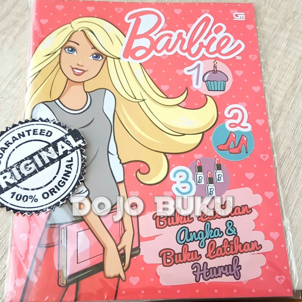 Barbie : Buku Latihan Angka &amp; Buku Latihan Huruf by Mattel