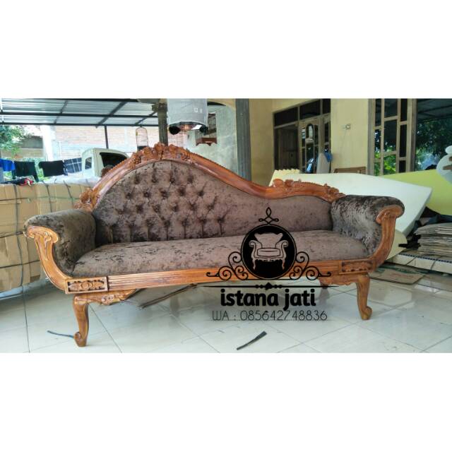 Kursi sofa tamu lois jati/kursi sofa lois bunga/kursi sofa stool garengan/kursi teras retro jati