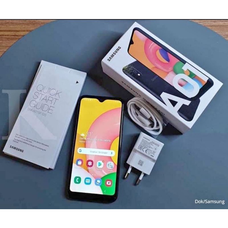 SAMSUNG A01 2/16 FULLSET SECOND