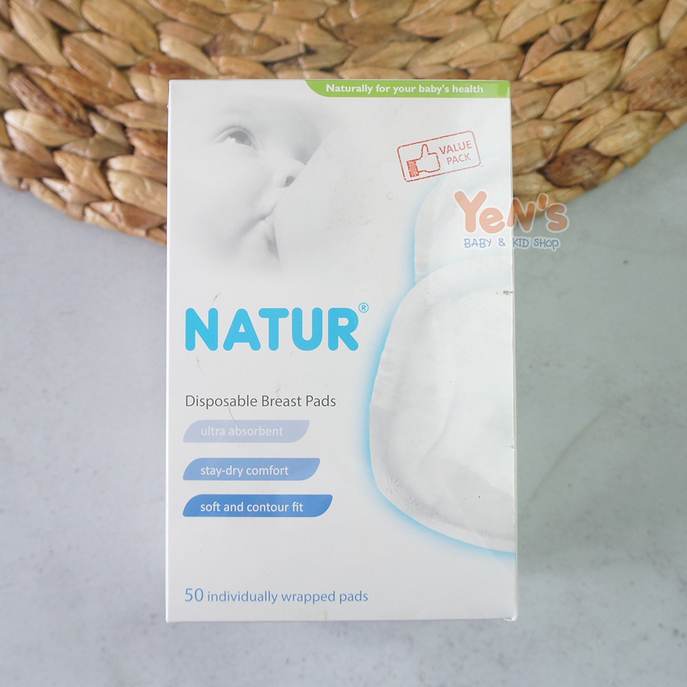 Natur Disposable Breast Pads (50 pads)