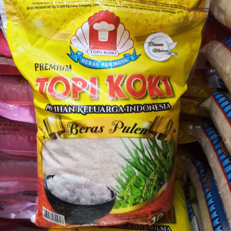 

TOPI KOKI Beras Premium 10 kg