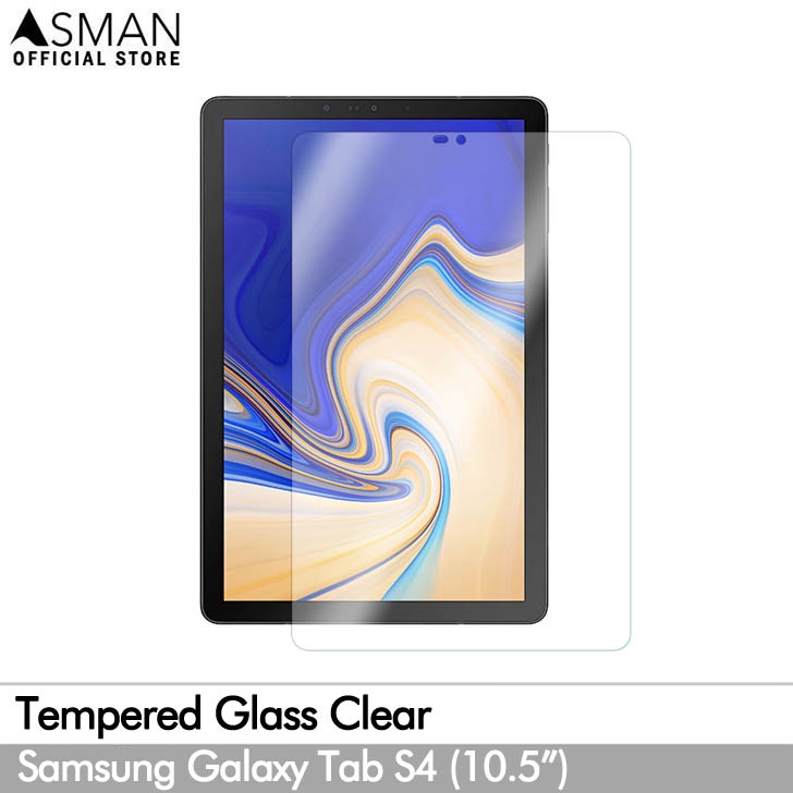 New Tempered Glass Samsung Galaxy Tab S4 (10.5&quot;) | Screen Guard Tablet Premium
