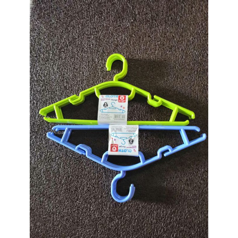 Sunlife gantungan baju / hanger pakaian plastik isi 6 pcs