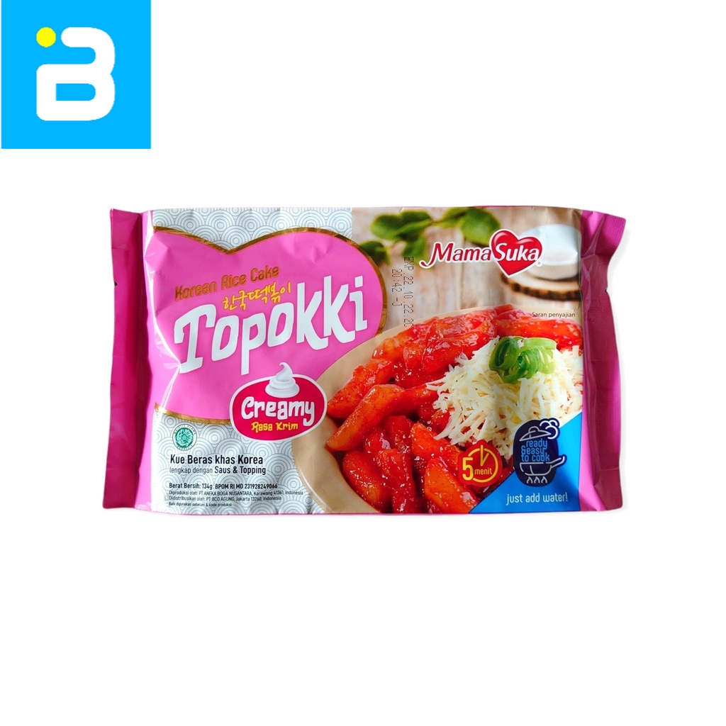 

Mama Suka Topokki Creamy 134 G