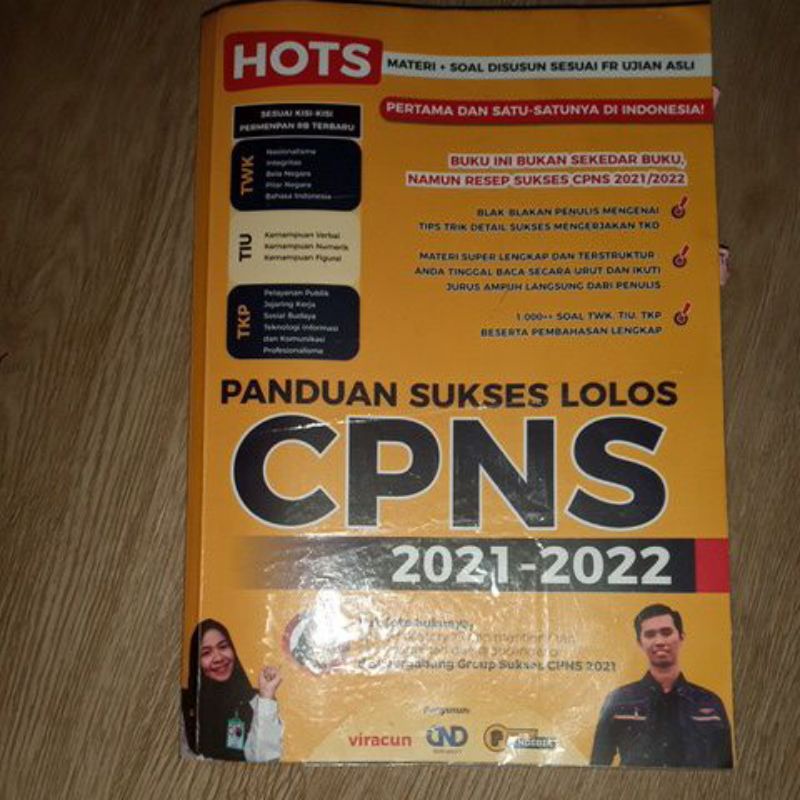 PRELOVED BEKAS SECOND BUKU CPNS VIRACUN DOSENDESO TAHUN 2021-2022