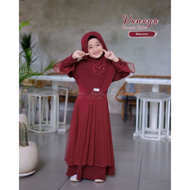 Gamis anak size XL by Azamka