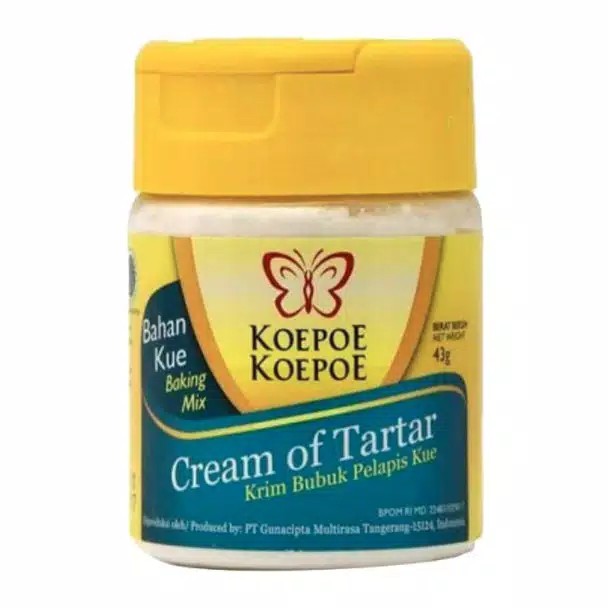 Koepoe Koepoe / Kupu kupu Cream Of Tar Tar 43gr