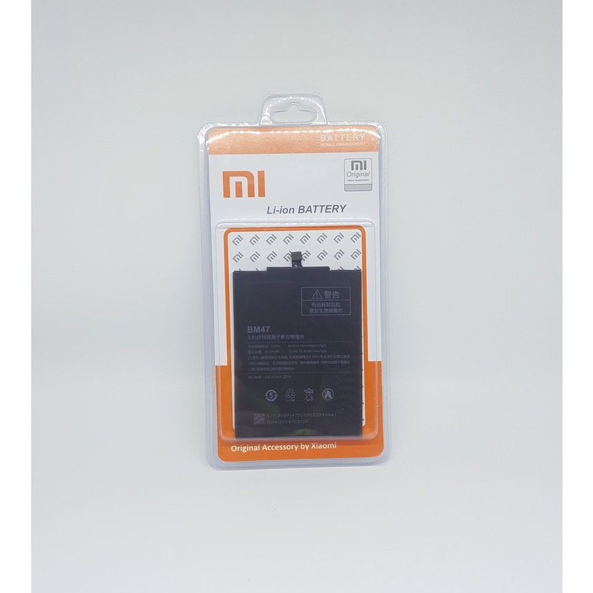 Baterai Xiaomi Redmi 4X Original BM47 Batre Batrai Xiaumi BM 47 Redmi 4x Xiomi